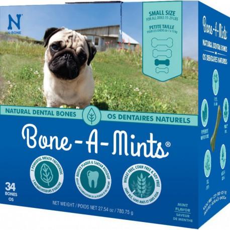 Bone-A-Mints Os dentaire naturels Petit - Boutique Le Jardin Des Animaux -Gâterie pour chienBoutique Le Jardin Des AnimauxBA80132