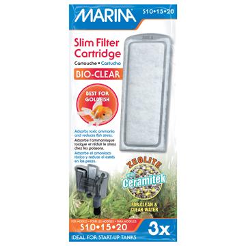 Cartouches Bio-Clear pour Série Slim paquet de 3 Marina - Boutique Le Jardin Des Animaux -Masse FiltranteBoutique Le Jardin Des Animauxa293