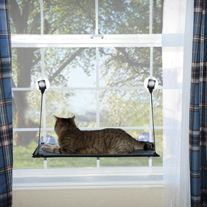 K&H \ Kitty Sill - EZ Window Mount, Tablette de bord de fenêtre pour chat - Boutique Le Jardin Des Animaux -Griffoir, meuble et litBoutique Le Jardin Des Animaux122-09091