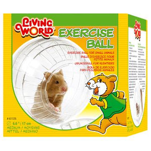 Living World Balle d'exercice moyenne avec support pour hamster - Boutique Le Jardin Des Animaux -Accessoire petit mammifèreBoutique Le Jardin Des Animaux61725