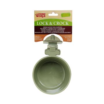 Living World Lock et Crock avec pince 591 ml pour petits mammifères - Boutique Le Jardin Des Animaux -Accessoires de nourrissageBoutique Le Jardin Des Animaux61788