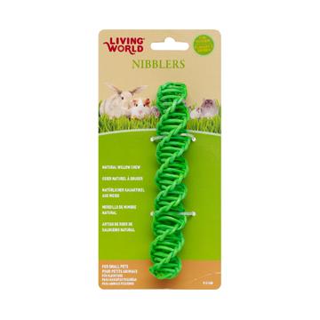 Living World Nibblers jouet à gruger bâtonnet torsadé en osier pour petits mammifères - Boutique Le Jardin Des Animaux -Gâterie petit mammifèreBoutique Le Jardin Des Animaux61488