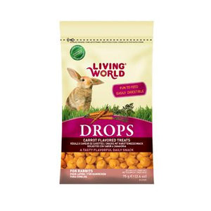 Living World Régal drops aux carottes pour lapins - Boutique Le Jardin Des Animaux -Gâterie petit mammifèreBoutique Le Jardin Des Animaux60508