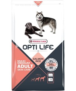 Nourriture Opti Life chien Skin Care Medium et Maxi au Saumon - Boutique Le Jardin Des Animaux -Nourriture chienBoutique Le Jardin Des Animauxd-431147