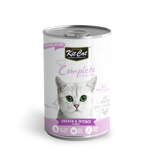 Conserve pour chat Kit Cat - Poulet et listao en bouillon