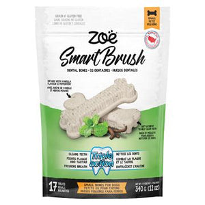 Zoé gâterie dentaire pour chien smart brush petit os - Boutique Le Jardin Des Animaux -Gâterie pour chienBoutique Le Jardin Des Animaux92057